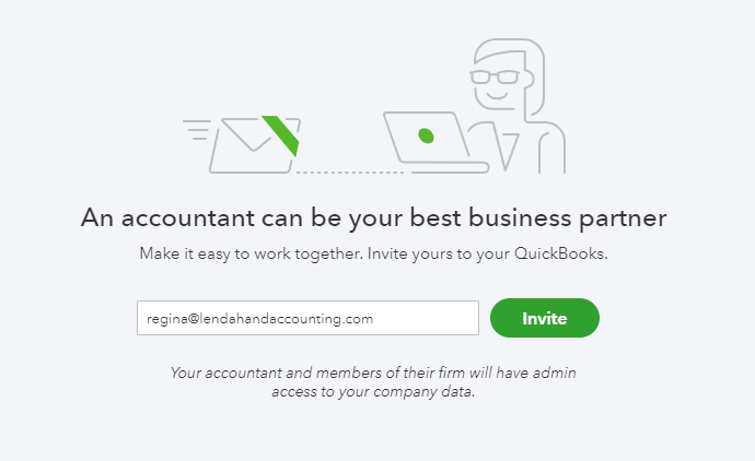 Accountant Invitation