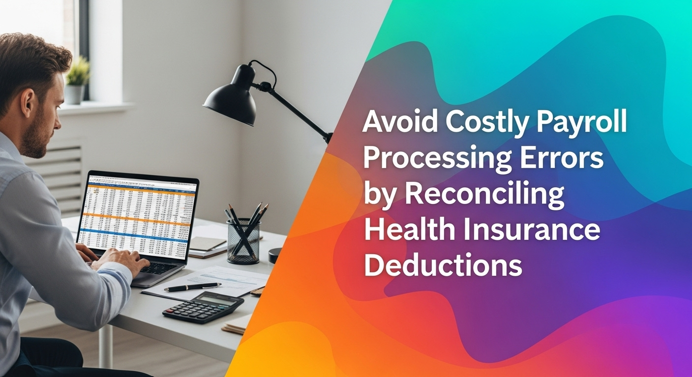 Avoid Costly Payroll Errors by Reconciling Health Insurance Deductions Avoid Costly Payroll Errors by Reconciling Health Insurance Deductions