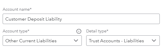 Customer Deposit - Trust Accounts - Liabilities