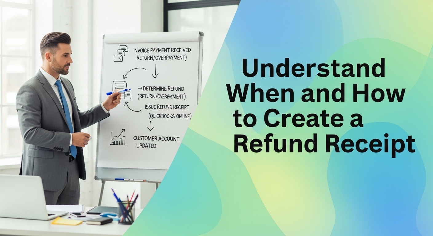 When and How to Create a Refund Receipt in QuickBooks Online